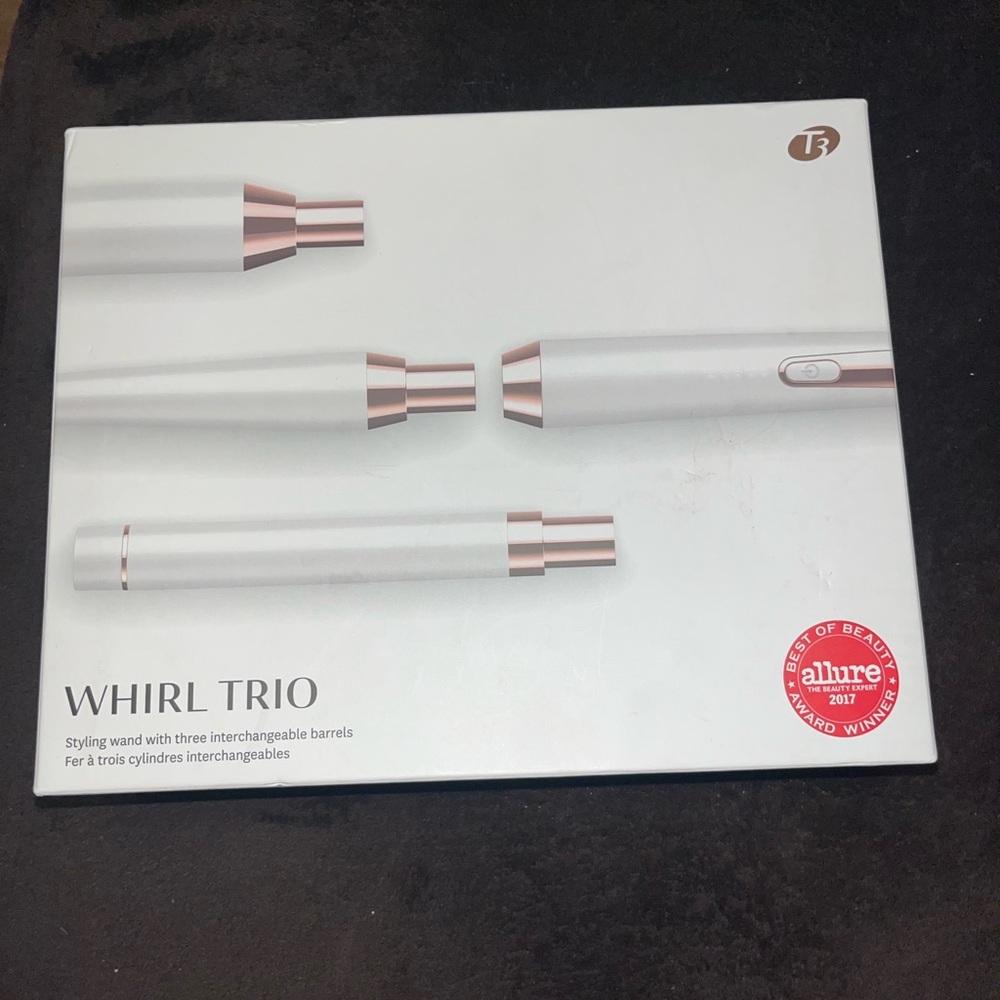 T3 White and Silver Styling Tool